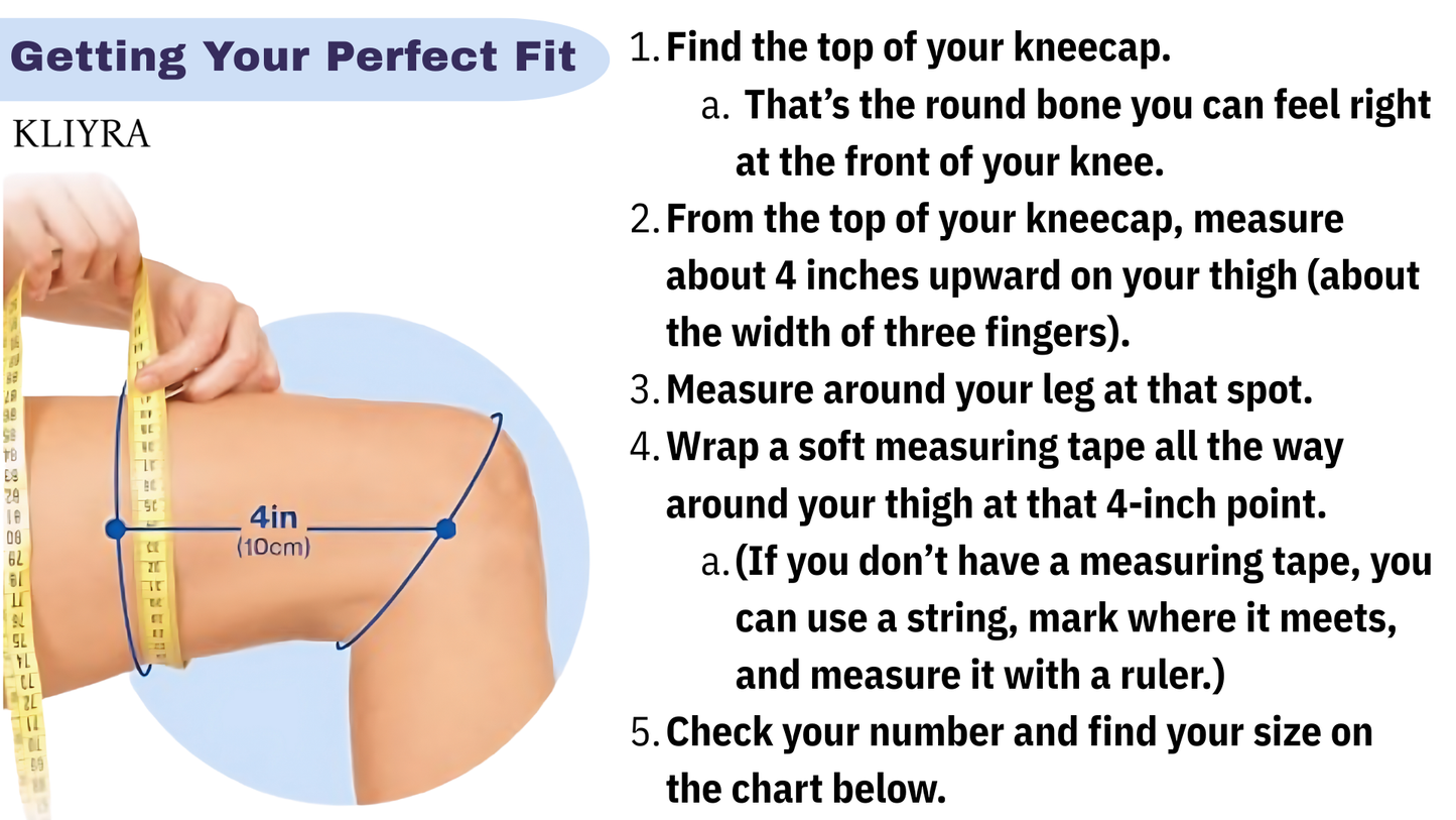 Kliyra™ Everyday Bamboo Knee Sleeve (Pair)